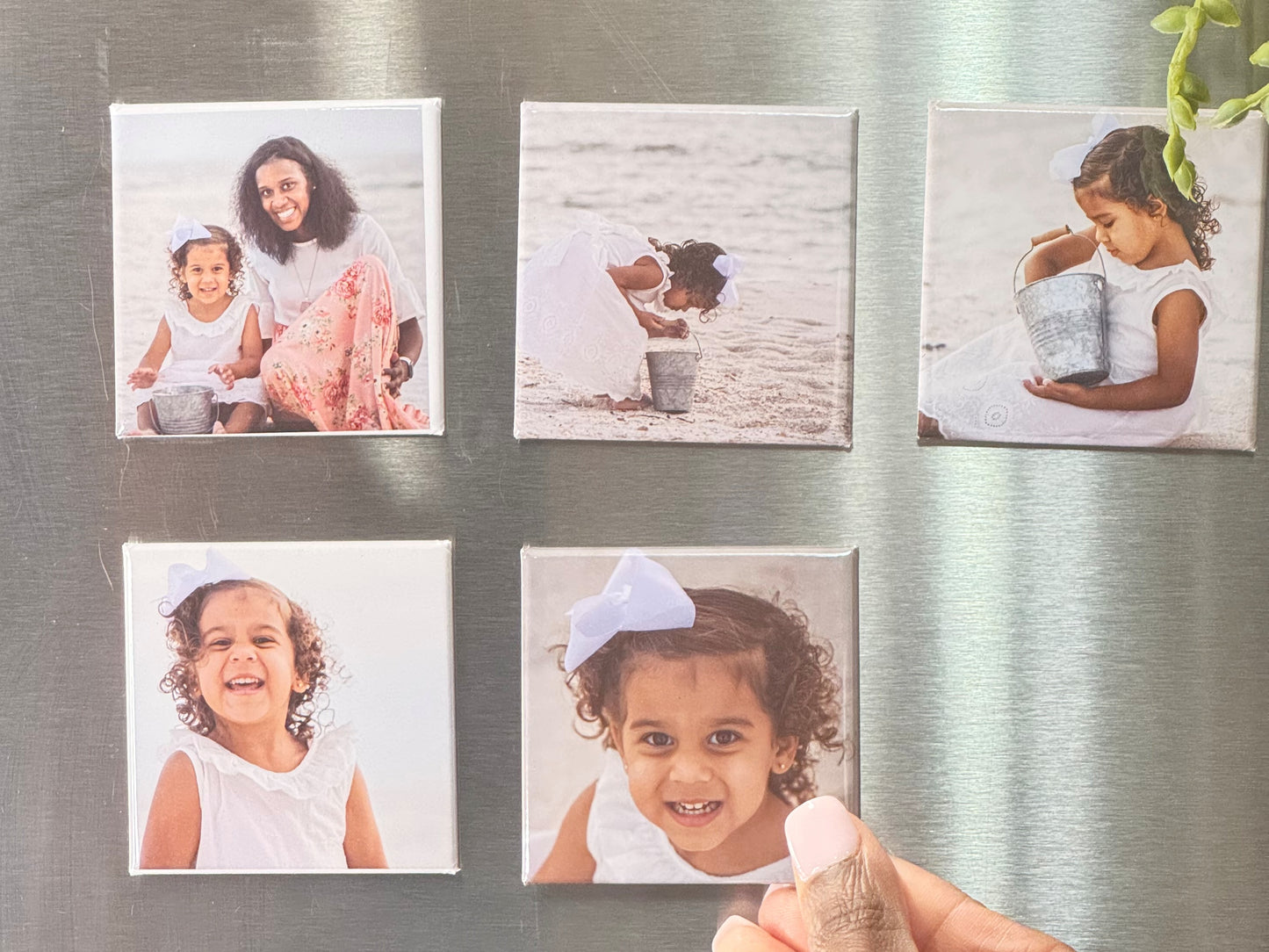 6 Custom Photo Magnets