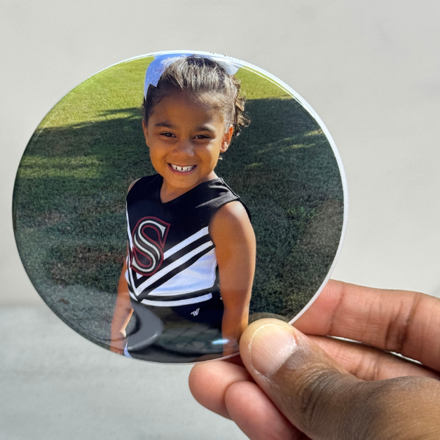 3.5" Custom Photo Pins