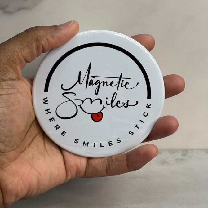 3.5" Custom Photo Pins