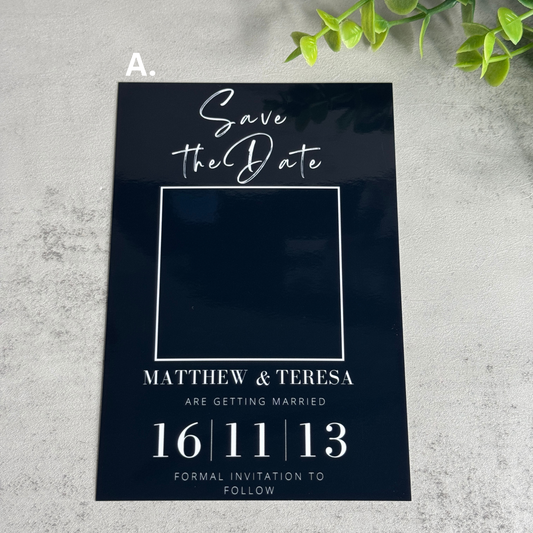 Matching Save the Date Card