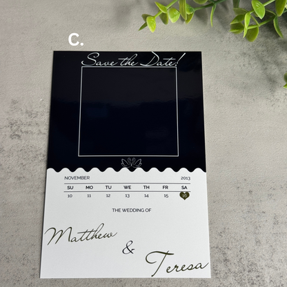 Matching Save the Date Card
