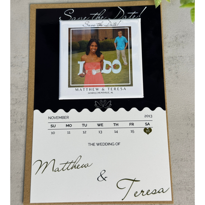 Matching Save the Date Card