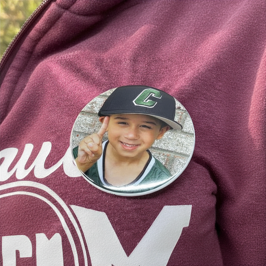 3.5" Custom Photo Pins